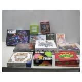 Assorted Board Games & Card Games See Info