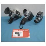 (3) Vtg 8mm Film Cameras See Info