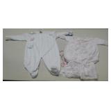 Baby Infant Floral Sleepers and Rompers Set