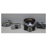 Four Vtg Cameras, Dakota, Olympus See Info