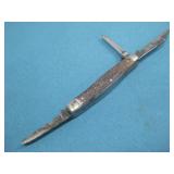 Vtg. Camillus 3 Blade Folding Pocket Knife 2 5/8'