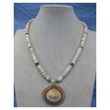 Vtg. Coastal Style Statement Necklace