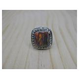 Vtg Sterling Silver SW Opal Ring Hallmarked See