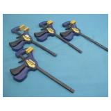 Four Irwin Quick-Grip