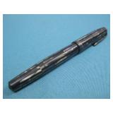 Vtg. Parker Duo Fold Striped Fountain Pen See Info