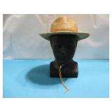 Straw Hat No Size Tag See Info