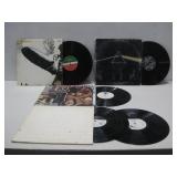 Four Vtg Rock Vinyl Records Led Zepplin See Info