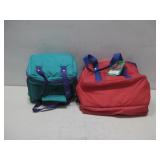 Vtg  Insulated Twelve Pack Cooler & Lunch Bag