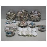 Assorted Vtg Seashell Arrangements & More See Info