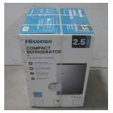 NIB Hisense Compact Refrigerator 2.5 CU. FT.