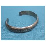 Vtg Sterling Silver Child's Bracelet Hallmarked