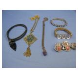 Vtg. Jewelry Lot Bracelets/ Necklaces