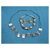 Three Costume Jewelry Pieces See Info