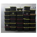 Thirty-One Assorted Plastic Storage Bins W/Lids