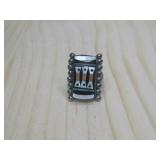 Vtg S.S. Zuni Multistone Ring Hallmarked