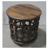 Wood Side Table 21' x 23' x 21' See Info