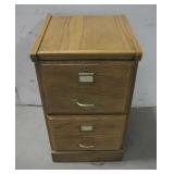 Vtg Wood Filing Drawers 16' x 28' x 17' See Info