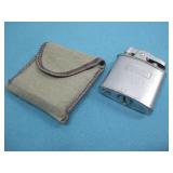 Vtg. Old Ronson Standard Pocket Lighter W/ Case