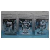 Three 2024 Dallas Cowboys Trading Cards