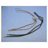 Two Southwestern Bolo Ties