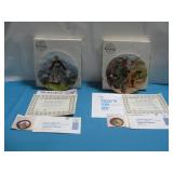 Two 1986 Edwin M Knowles China Co. See Info