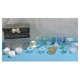 Assorted Vtg Glass & Porcelain Dishes