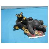 Bear Foots Resin 'Bear Picnic' Figurine