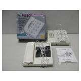 NIB ITT Model 8810 Big Button Telephone See Info