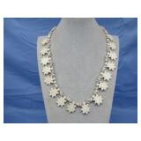 Vtg. Hawaiian Floral Dove Conch & Cowrie Seashell