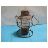 Vtg Railroad Train Kerosene Oil Lantern See Info