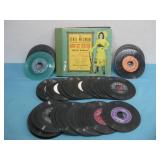 Assorted Vtg Vinyl 45s Ethel Merman See Info