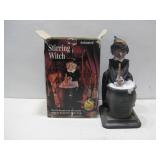 Gemmy Animated Stirring Witch Halloween Prop