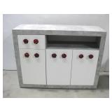 (3) Cabinets & (1) Drawer Storage Console See Info