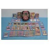 Various Yu-Gi-Oh Trading Cards W/Tin