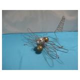 Metal Wire Dragon Fly Outdoor Decor