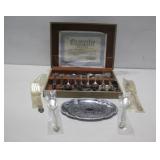 WM. Rogers Silverplate Flatware Set W/ Case See