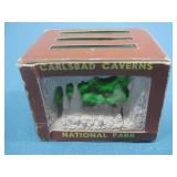 1940's Carlsbad Caverns Mini Diorama Souvenir See,