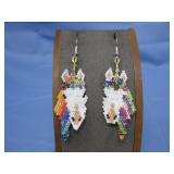 Beaded Horse Earrings Southwest Earrings