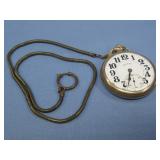 Gold Filled Pocket Watch Illinois Railroad