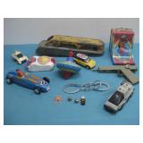 Assorted Vtg Toys Toyco Space Car Metal See Info