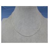 Sterling Silver Snake Chain Necklace Hallmarked
