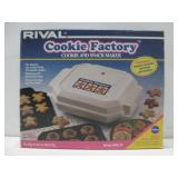 Rival Cookie Factory Cookie & Snack Maker Untested