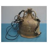 Signed Ceramic Hanging Planter See Info