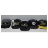 (5) Assorted NFL Steelers Hats