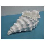Ceramic Shell Decorative Dish 4.5' Tall