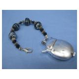 Vtg Sonnet Lady Bug Pocket Watch See Info