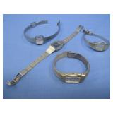 Three Vtg Womens Watches, Pulsar, Timex See Info