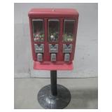 Triple Vending Machine W/ Gum Balls& More See Info