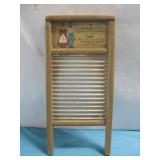 Vtg Handpainted Washboard 18' x 8.5'