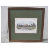 Framed Signed & Numbered Landscape Print See Info